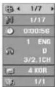 LG DP171BN - Affichage à l'écran de l'information du disque - 1