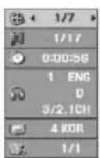LG DP171BN - Displaying Disc Information on-screen - 1