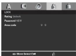 LG DP260 - LOCK (Parental Control) - 1