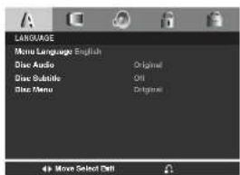 LG DP260 - LANGUAGE - 1
