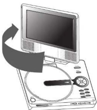 LG DP260 - Rotating the LCD - 1