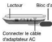 LG DP260 - Charger le bloc d'alimentation - 1
