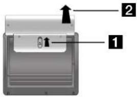 LG DP260 - Detaching the battery pack - 2
