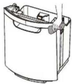 LG UD551GKG3 - Limpieza de la cubeta de agua - 2