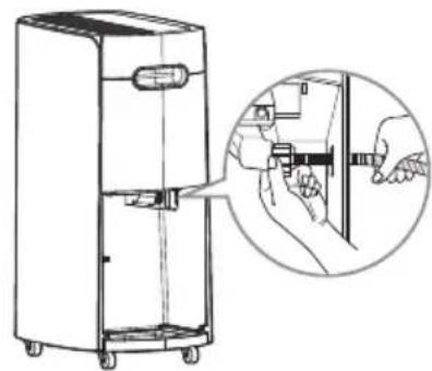 LG UD551GKG3 - Configuration pour vidange continue - 3
