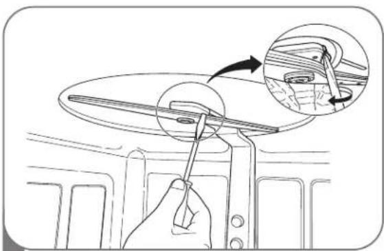 LG LDF8072ST - CLEANING THE TOP SPRAY ARM - 1