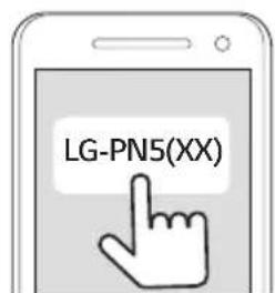 LG PN5 - Activez l'appairage de votre appareil avec le périphérique bluetooth - 3