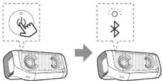 LG PN5 - Activez l'appairage de votre appareil avec le périphérique bluetooth - 1