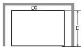 LG LRKNC0505V - Dimensiones y Espacios Requeridos - 2