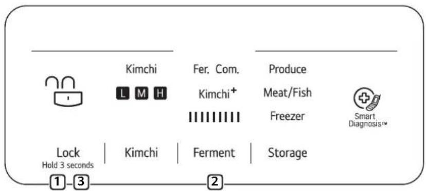 LG LRKNC0505V - Fermentando Kimchi - 1