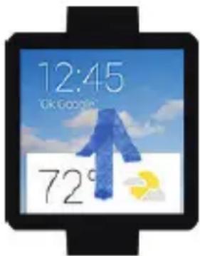 LG G Watch Buddy - Voir de l'information utile par le biais des cartes - 1