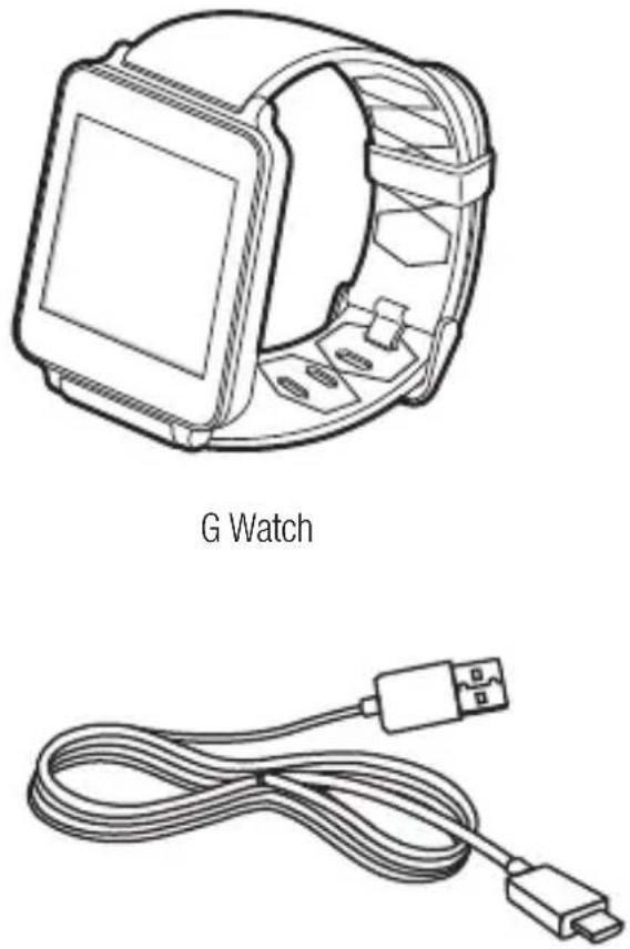 LG G Watch Buddy - What comes with LG G Watch - 1