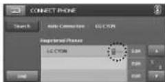 LG LAD9700 - Connexion de l'unité et du téléphone Bluetooth Connexion en conservant les paramètres de l'unité - 8