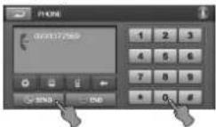 LG LAD9700 - Composer un numéro de téléphone - 2