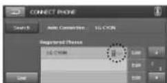 LG LAD9700 - Déconnexion/Reconnexion Du téléphone Bluetooth - 5