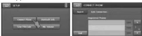 LG LAD9700 - Connexion de l'unité et du téléphone Bluetooth Connexion en conservant les paramètres de l'unité - 2