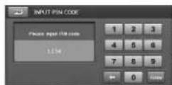 LG LAD9700 - Modification du code PIN - 2