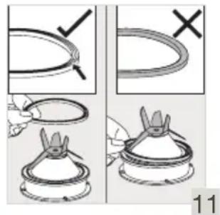 Diagram illustrating two steps of a hairpin ringing technique, showing correct and incorrect states with labeled parts.