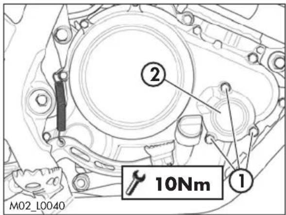 Beta RR 4T 125 (2021) - REEMPLACEMENT DU FILTRÉ À HUILE - 1