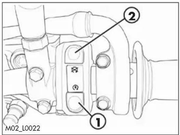 Beta RR 4T 125 (2021) - COMMUTATEUR DROIT - 2
