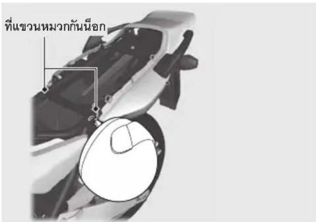 ที่แขวนหมวกกันนื้อก