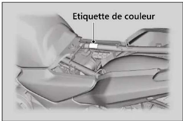 Etiquette de couleur