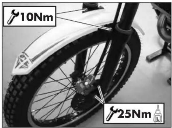 Beta Evo 4T 250 (2016) - MONTAGE JAMBES ET COMPOSANTS - 5