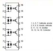 TSC PEX1120 - Schéma de circuit de l'interface d'E/S de l'application (DB25F) (en option) - 2