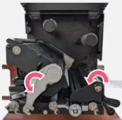 TSC PEX1120 - Installer les consommables dans le Mode Decollage - 11