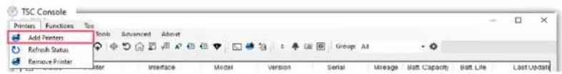 TSC PEX1120 - Définir l'interface Ethernet - 3