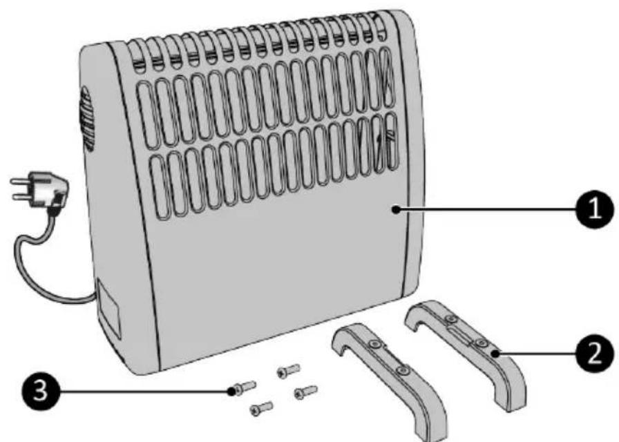 Eurom CK501R - ADVARSEL - 1
