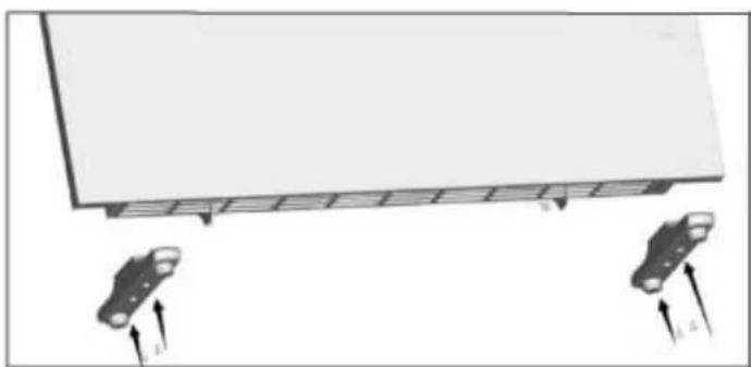 Eurom EConvect defrost 400 - Nu folosi radiatorul inainte de a-l instalala respectand urmatoarele instruioni! - 1
