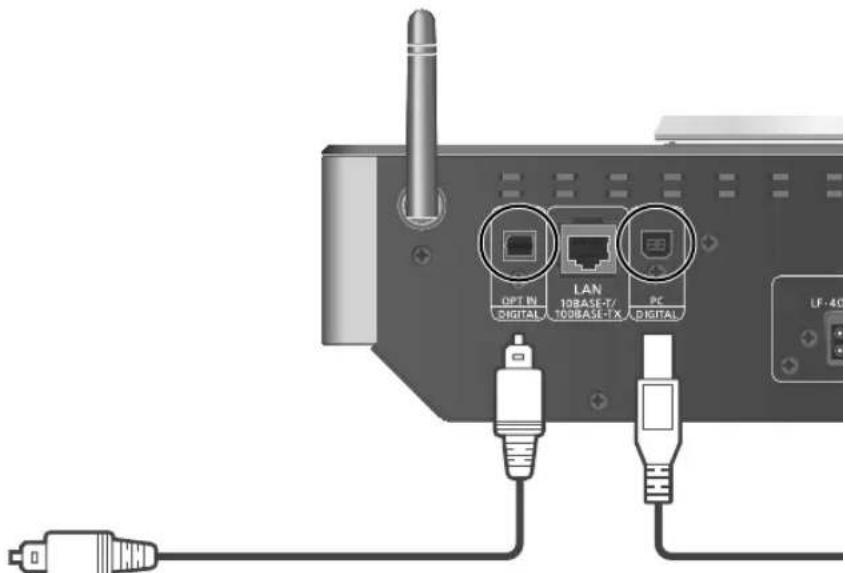 TECHNICS SAC100 - Met behulp van het apparatus voor digitale audio-uitvoer - 2