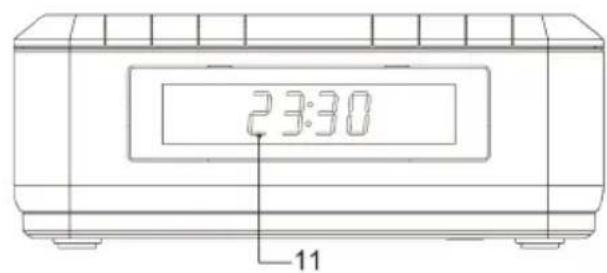 BIGBEN RR140I DAB - Beschreibung der Teile - 3