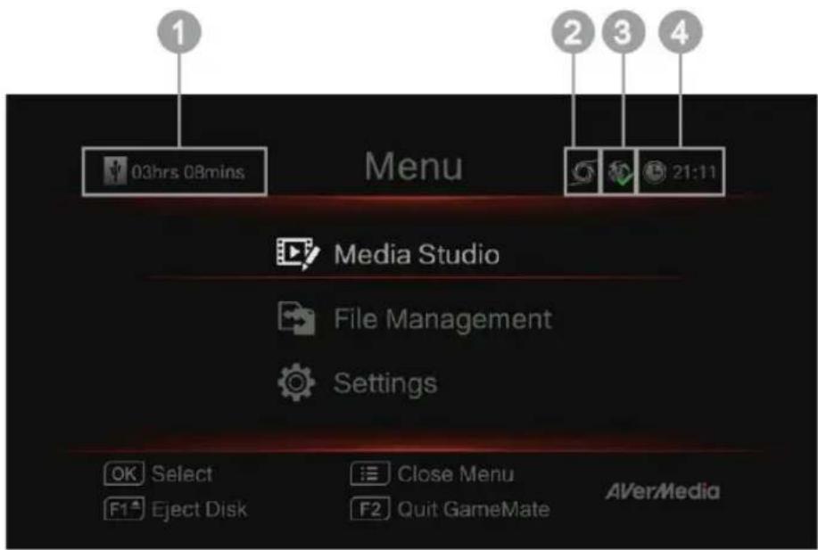 AVERMEDIA Live Streamer Pop Filter BA310 - Menu OSD - 4