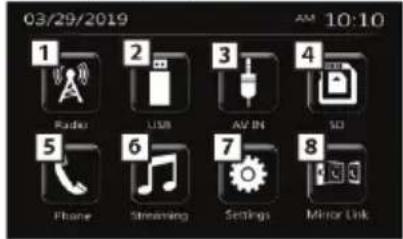 BLAUPUNKT Amsterdam 290 BT - laciśnij przycisk - 1
