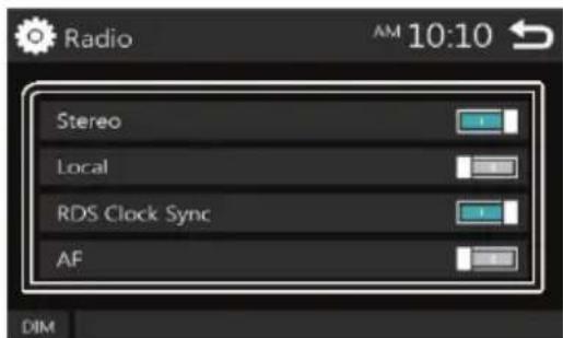 BLAUPUNKT Amsterdam 290 BT - Menu de funções - 2