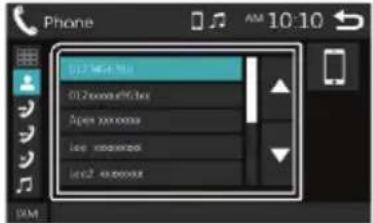 BLAUPUNKT Amsterdam 290 BT - Selezione manuale del numero di telefono - 2