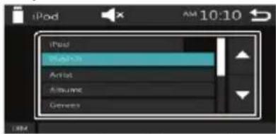 BLAUPUNKT Amsterdam 290 BT - Selección de canciones de una lista - 1