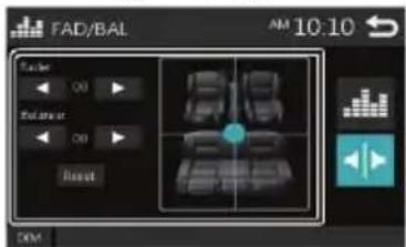 BLAUPUNKT Amsterdam 290 BT - Ελεγχος γενικού ήχου - 2