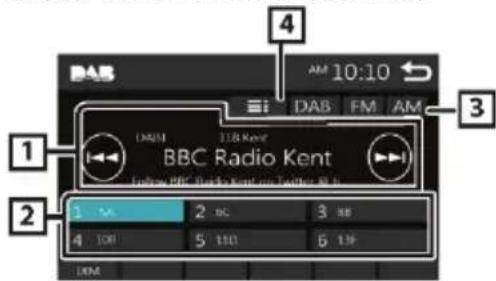 DAS AM 10:10 DAB FM AM 1 1/8 Kent BBC Radio Kent Follow BBC Block Kent on Twitter (8) 2 1 M 2 NC 3 BB 4 100 5 110 6 139 DIM