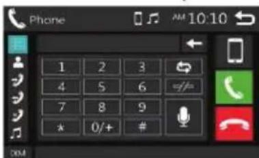 BLAUPUNKT Amsterdam 290 BT - Passer des appels téléphoniques - 2