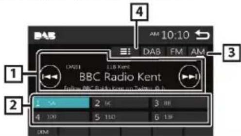 BLAUPUNKT Amsterdam 290 BT - Sintonizador DAB (em modelos selecionados) - 1