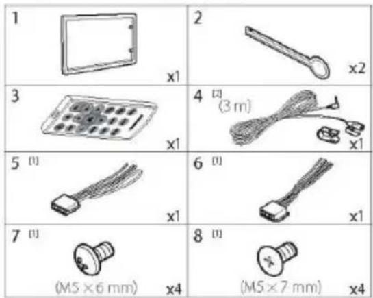 BLAUPUNKT Amsterdam 290 BT - Accessoires de montage inclus - 1