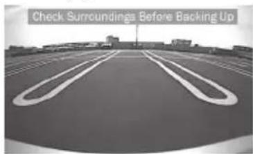 Check Surroundings Before Backing Up