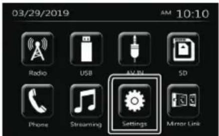 03/29/2019 AM 10:10 Radio USB AV-UN 5D Phone Streaming Settings Mirror Link