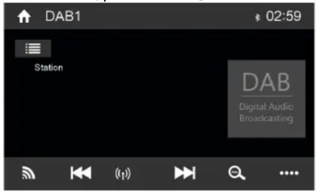 BLAUPUNKT Las Vegas 690 DAB - Starting DAB mode - 1