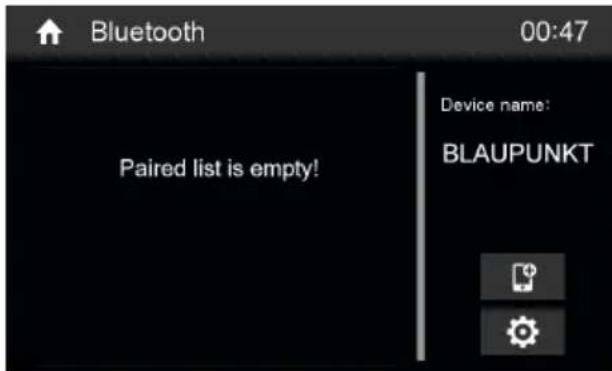 BLAUPUNKT Las Vegas 690 DAB - Avvio dell'esercizio Bluetooth - 1