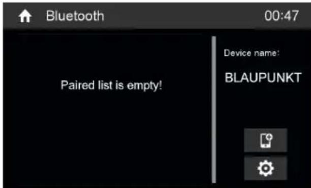 BLAUPUNKT Las Vegas 690 DAB - Aktivace režimu Bluetooth - 1