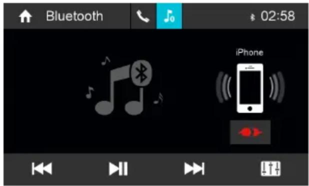 BLAUPUNKT Las Vegas 690 DAB - Audio afspelen in de Bluetooth-modus - 1